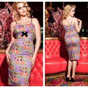 MaryBlair PinupCouture Evangeline Lips Roses Retro